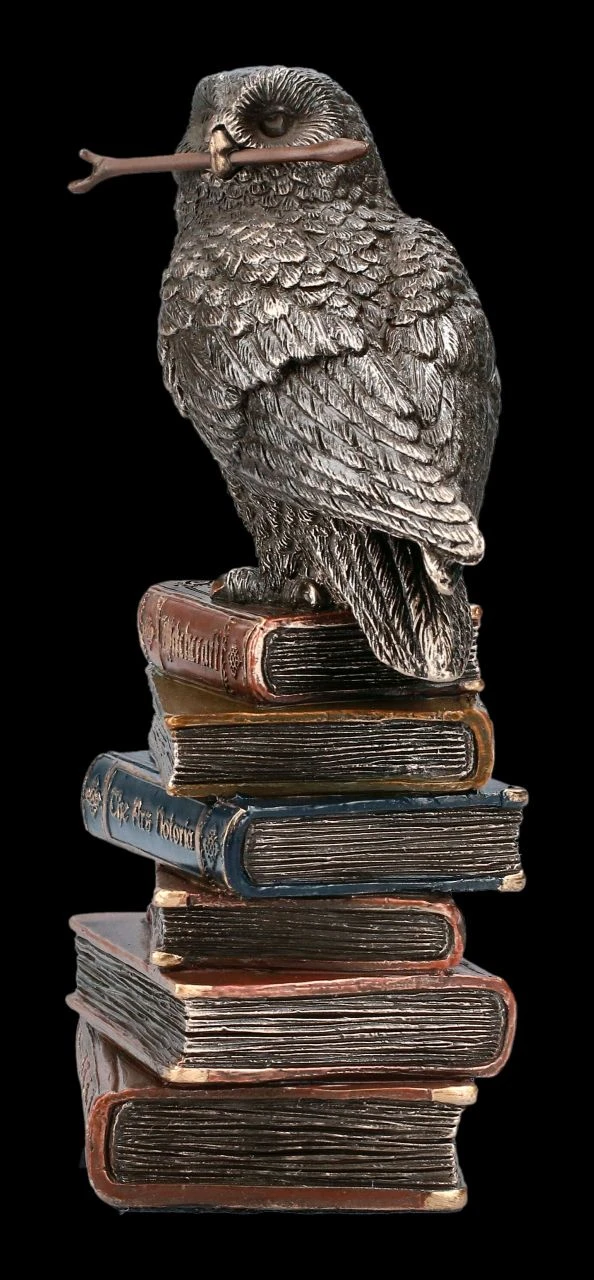 Eulen Figur Mit Zauberstab - Spellcraft 5 Eulen Figur Mit Zauberstab - Spellcraft – Bild 5