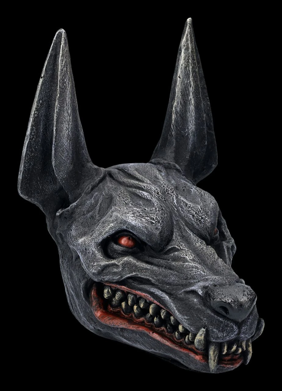 Anubis Kopf Dekofigur - Unterwelt 1 Anubis Kopf Dekofigur - Unterwelt