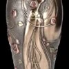 Jugendstil Vase - Frau Mit Rosen -Figuren-shop 2D FS24279 Jugendstil Vase Frau mit Rosen 4 1280x1280