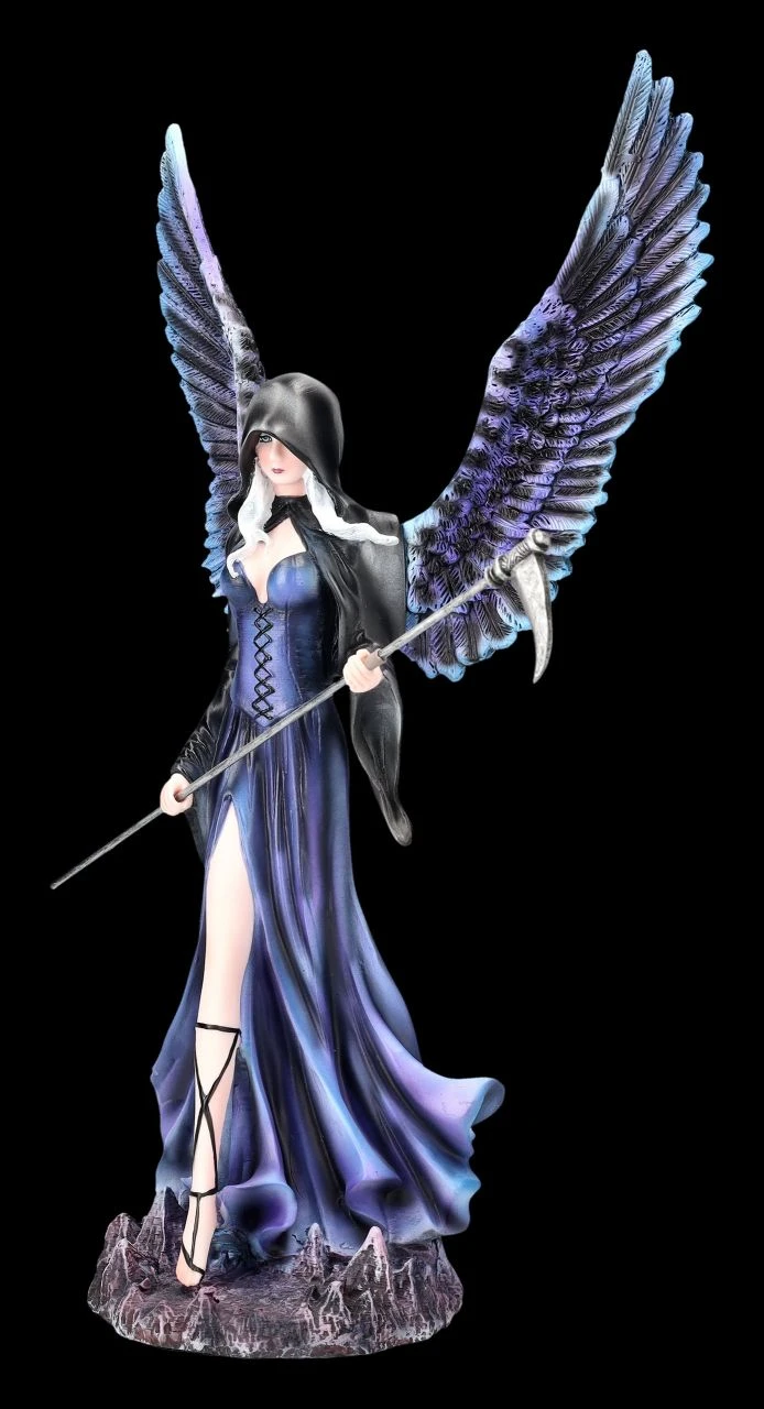 Dark Angel Figur - Dark Mercy Mit Sense Blau 3 Dark Angel Figur - Dark Mercy Mit Sense Blau – Bild 3