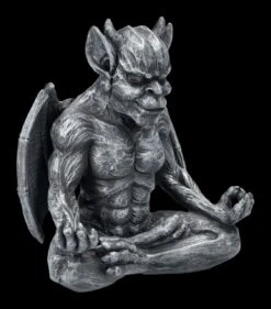 Figuren-shop -Figuren-shop 2D FS24523 Gargoyle Figur Meditation Ohm 5 1280x1280