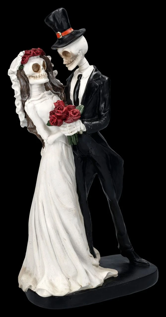 Skelettfigur - Lustiges Hochzeitspaar 2 Skelettfigur - Lustiges Hochzeitspaar – Bild 2