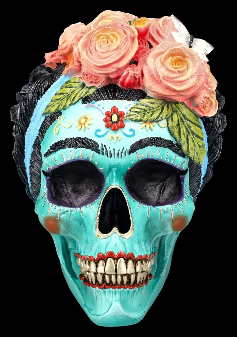 NEMESIS NOW Totenkopf Mexikanisch - Calavera De Azucar 1 NEMESIS NOW Totenkopf Mexikanisch - Calavera De Azucar