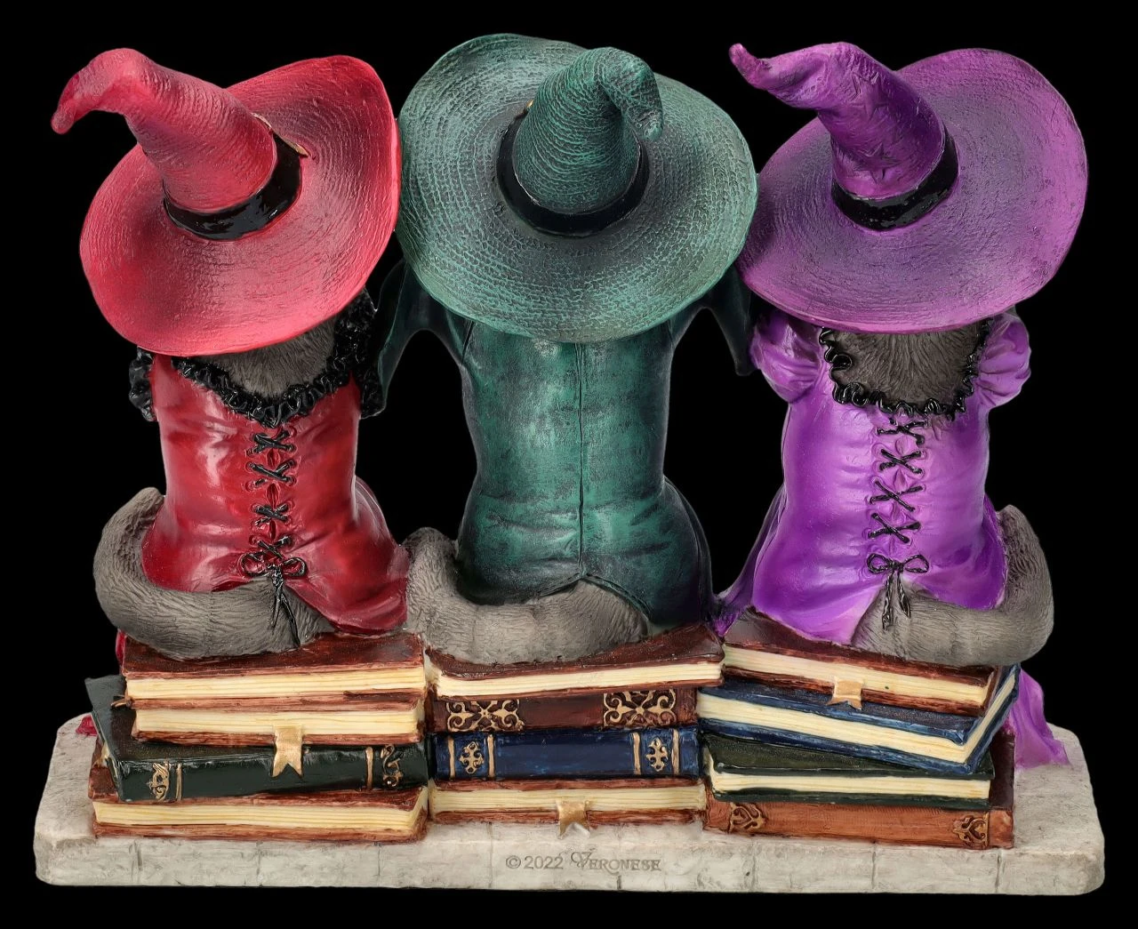 Katzenfigur - Drei Weise Hexenkätzchen 5 Katzenfigur - Drei Weise Hexenkätzchen – Bild 5