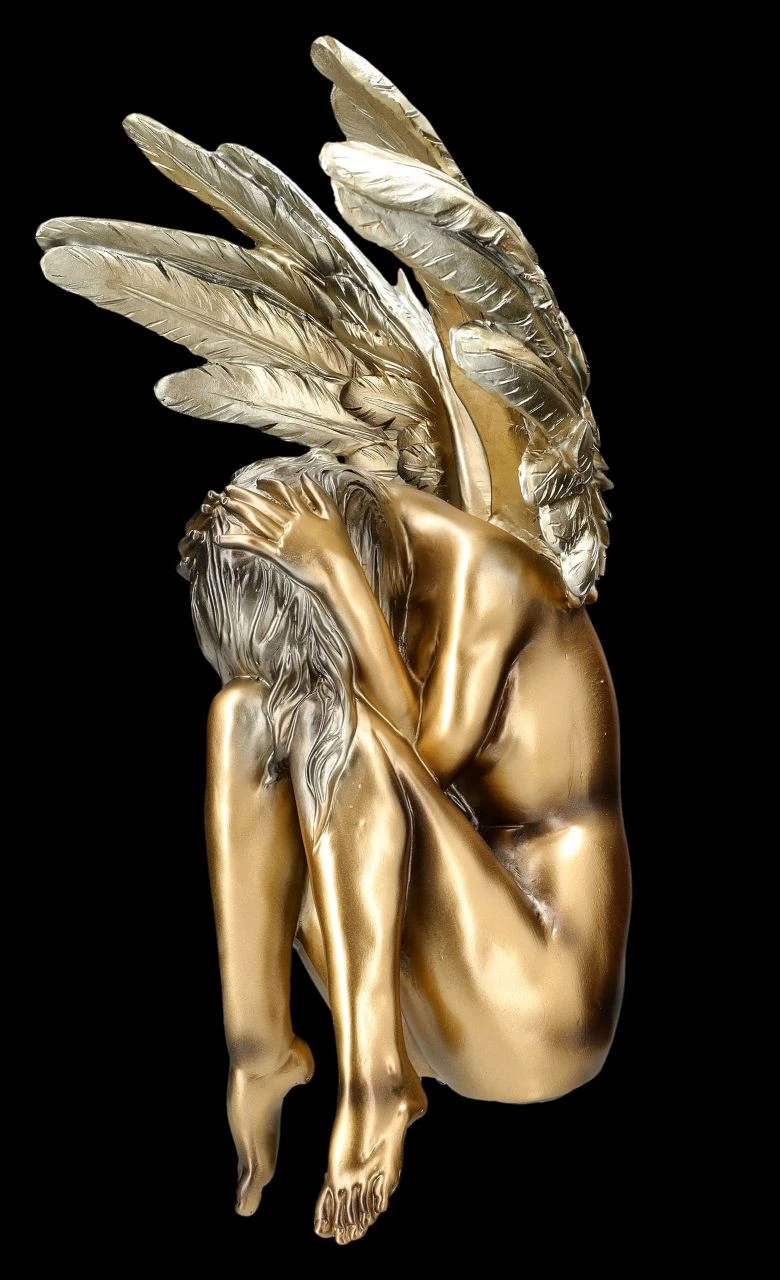 Engelfigur Als Kantenhocker - Angel Of Sadness 3 Engelfigur Als Kantenhocker - Angel Of Sadness – Bild 3