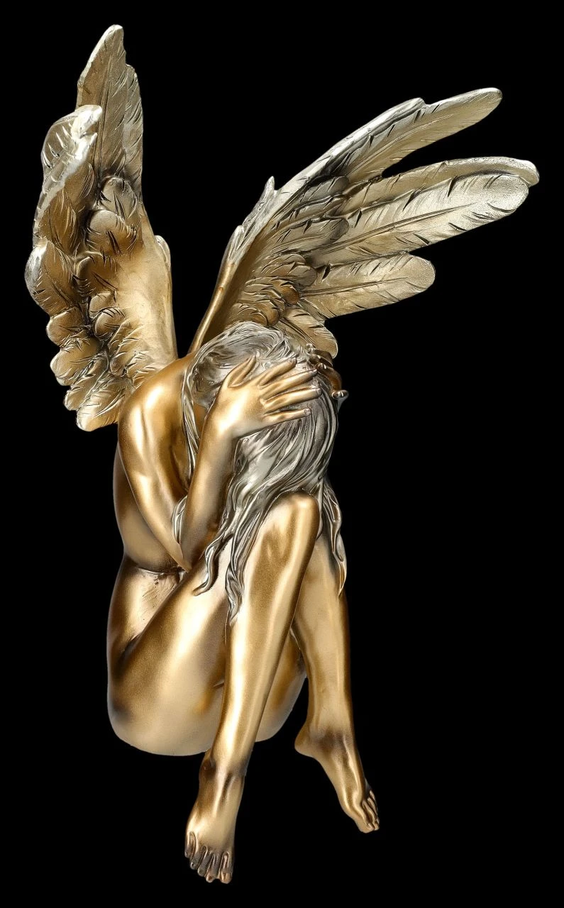 Engelfigur Als Kantenhocker - Angel Of Sadness 2 Engelfigur Als Kantenhocker - Angel Of Sadness – Bild 2