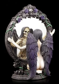 NEMESIS NOW Dark Angel Figur - Spiegelung Des Schicksals