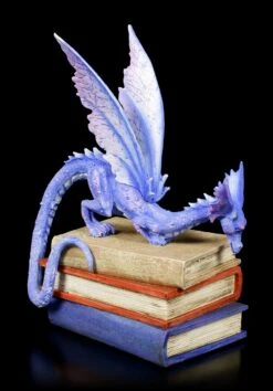 Figuren-shop 21 Drachen Figur - Book Dragon