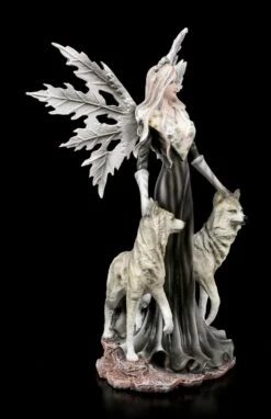 Elfen Figur - Dark Fairy Mit Wölfen 12 Elfen Figur - Dark Fairy Mit Wölfen -Figuren-shop Elfen Figur Dark Fairy Mit Woelfen 4 1280x1280