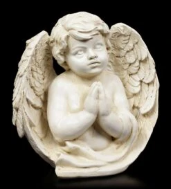 Engel Figur - Cherub Im Gebet Vertieft