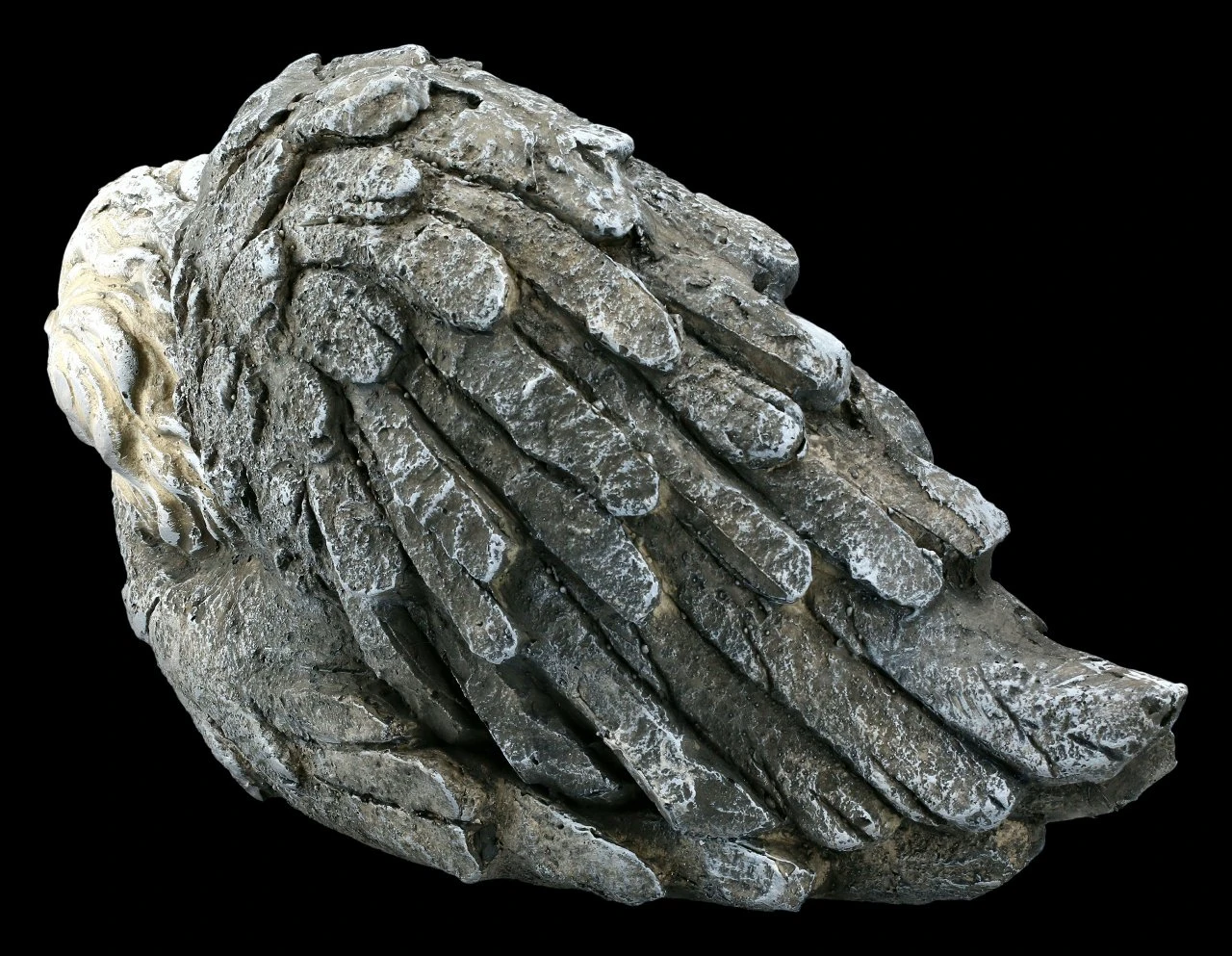 Gartenfigur - Schlafender Engel In Steinoptik 4 Gartenfigur - Schlafender Engel In Steinoptik – Bild 4