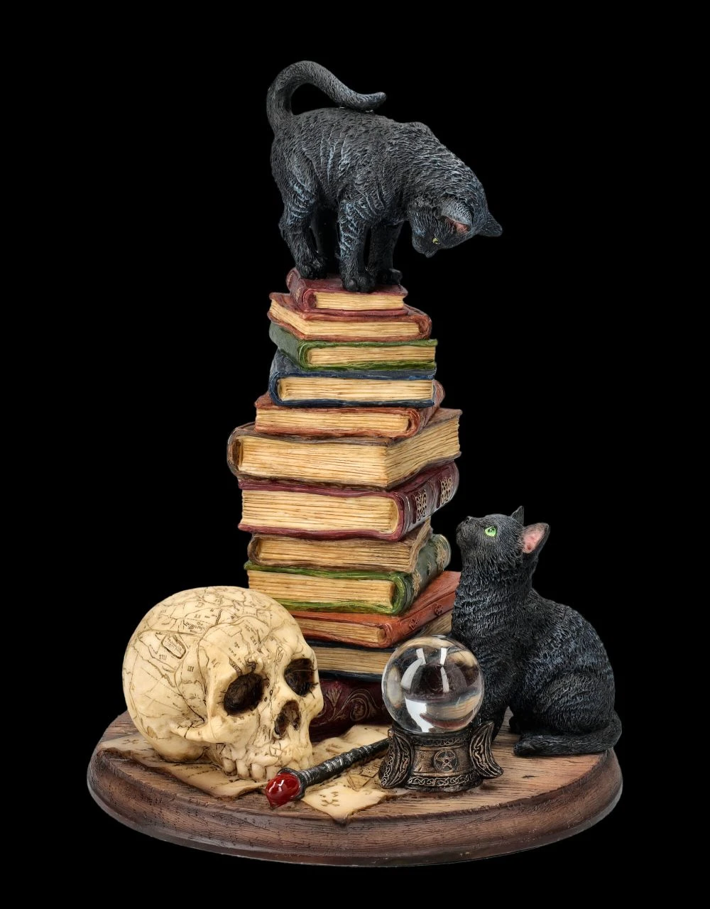 Katzen Figuren Spielen In Der Hexenküche Bunt 1 Katzen Figuren Spielen In Der Hexenküche Bunt