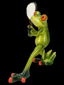 Lustige Frosch Figur - Tennis Ass -Figuren-shop FS25937 Lustige Frosch Figur Tennis Ass 3 1280x1280