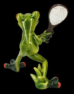 Lustige Frosch Figur - Tennis Ass -Figuren-shop FS25937 Lustige Frosch Figur Tennis Ass 6 1280x1280