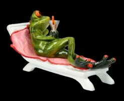 Lustige Frosch Figur - Cocktail Im Liegestuhl -Figuren-shop FS25943 Lustige Frosch Figur Cocktail im Liegestuhl 7 1280x1280