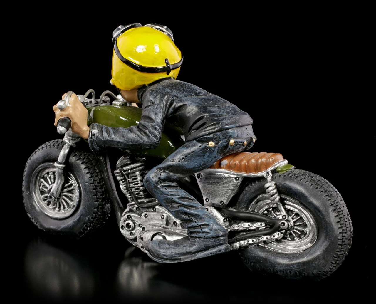 Funny Life Figur - Motorradfahrer Mit Gelben Helm 4 Funny Life Figur - Motorradfahrer Mit Gelben Helm – Bild 4