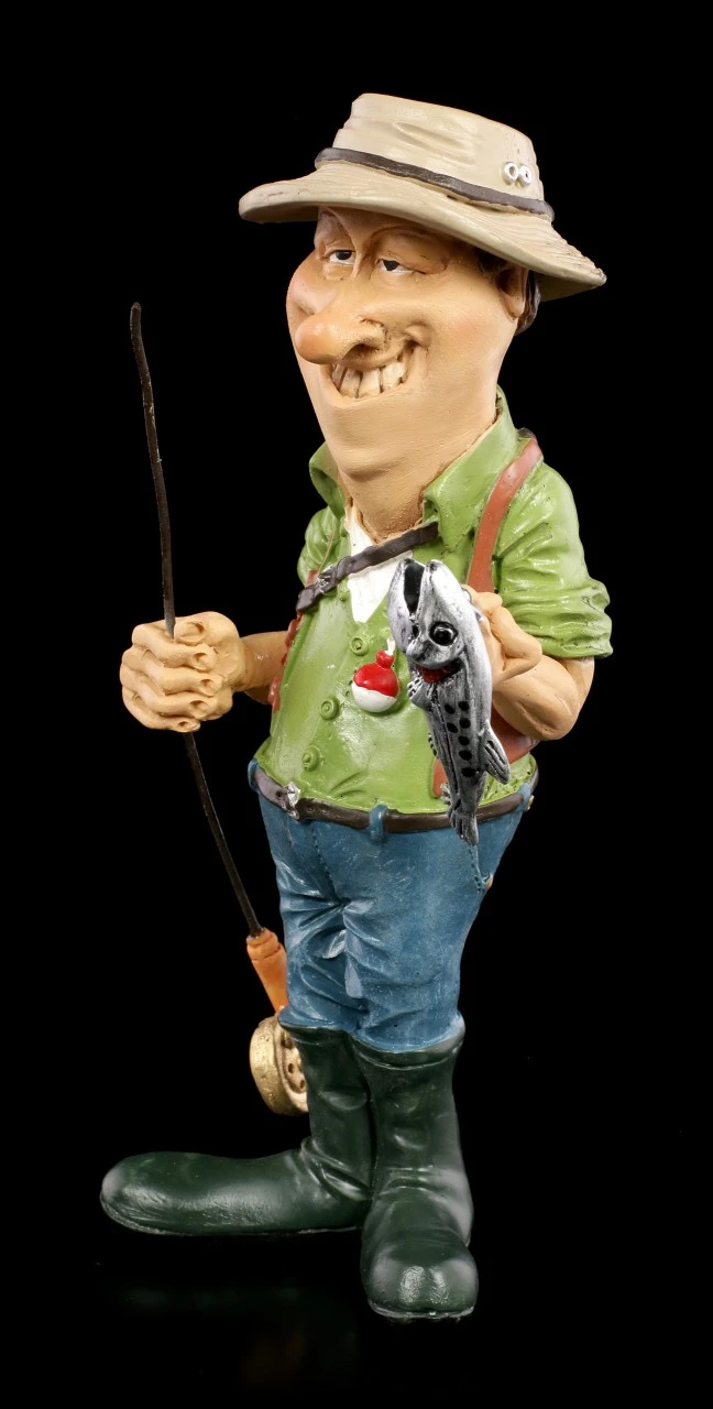 Funny Sports Figur - Angler Präsentiert Fang 3 Funny Sports Figur - Angler Präsentiert Fang – Bild 3