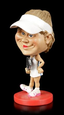 Funny Sports Figur - Wackelkopf Tennisspielerin -Figuren-shop Funny Sports Figur Wackelkopf Tennis Spielerin 2 1280x1280