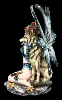 Elfen Figur - Celeste Mit Wolf 8 Elfen Figur - Celeste Mit Wolf -Figuren-shop KS4855 Elfen Figur Celeste mit Wolf 3 1280x1280