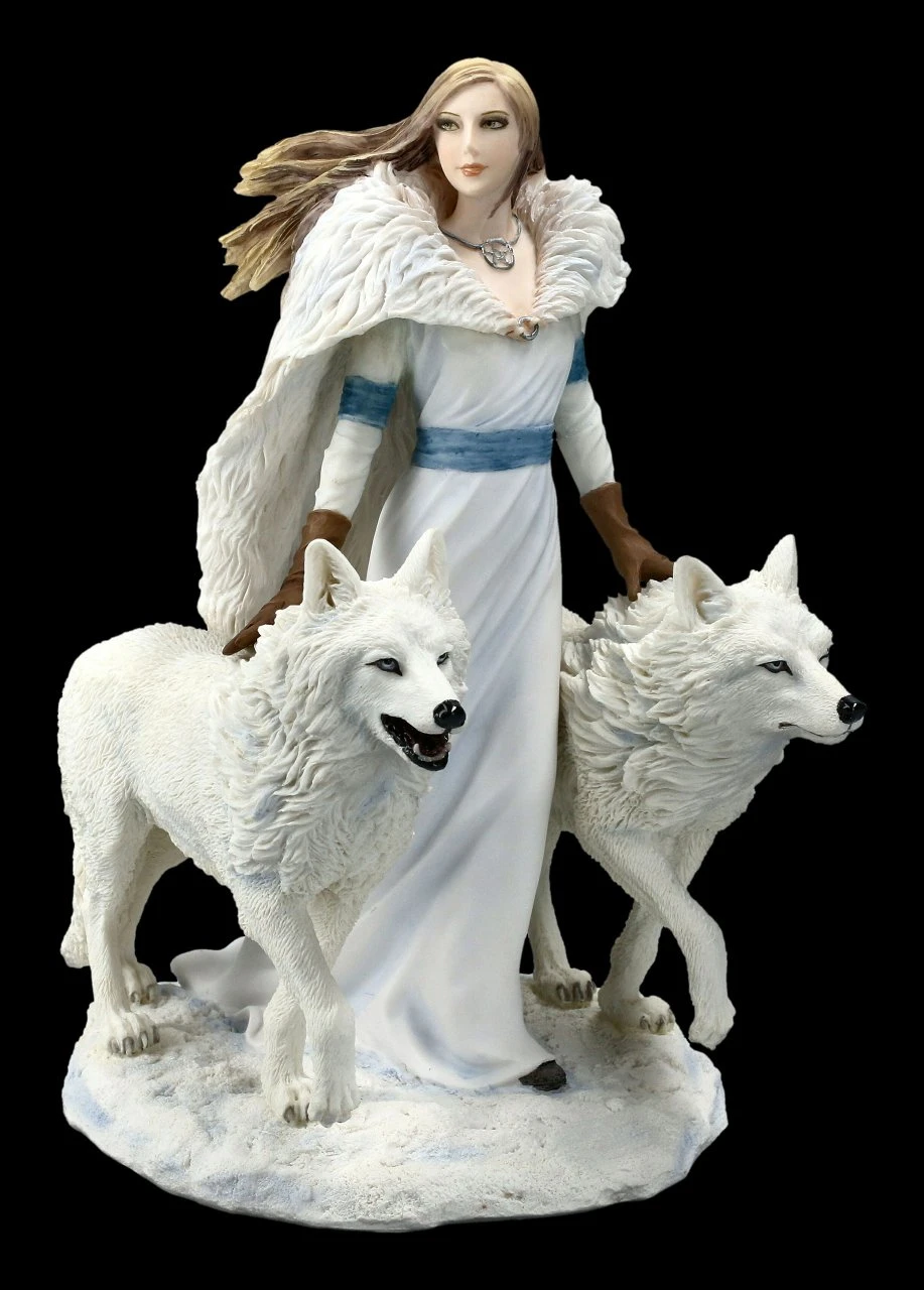 Figur Wolf Wächter - Winter Guardians By Anne Stokes 1 Figur Wolf Wächter - Winter Guardians By Anne Stokes