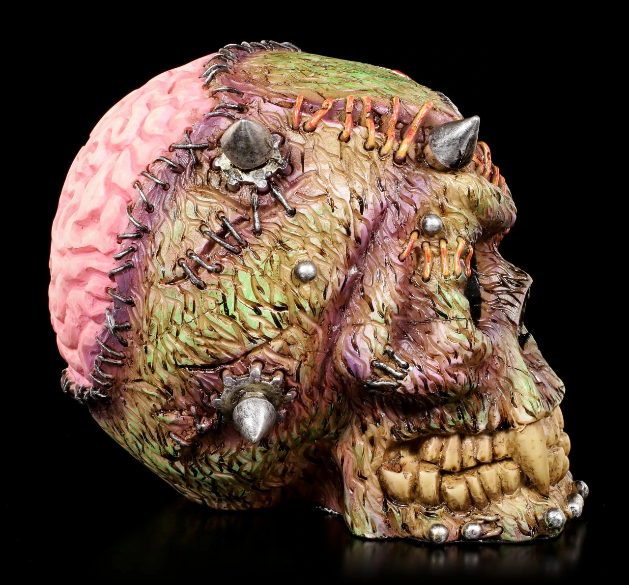 Totenkopf Horror Schädel - Frankenstein 5 Totenkopf Horror Schädel - Frankenstein – Bild 5