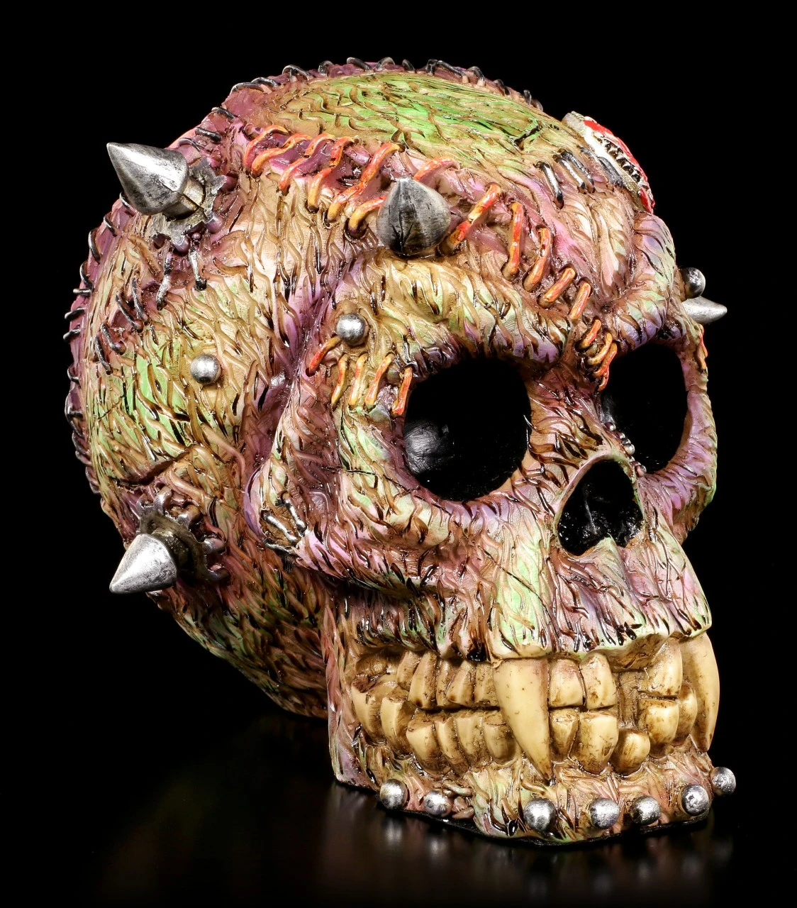 Totenkopf Horror Schädel - Frankenstein 1 Totenkopf Horror Schädel - Frankenstein